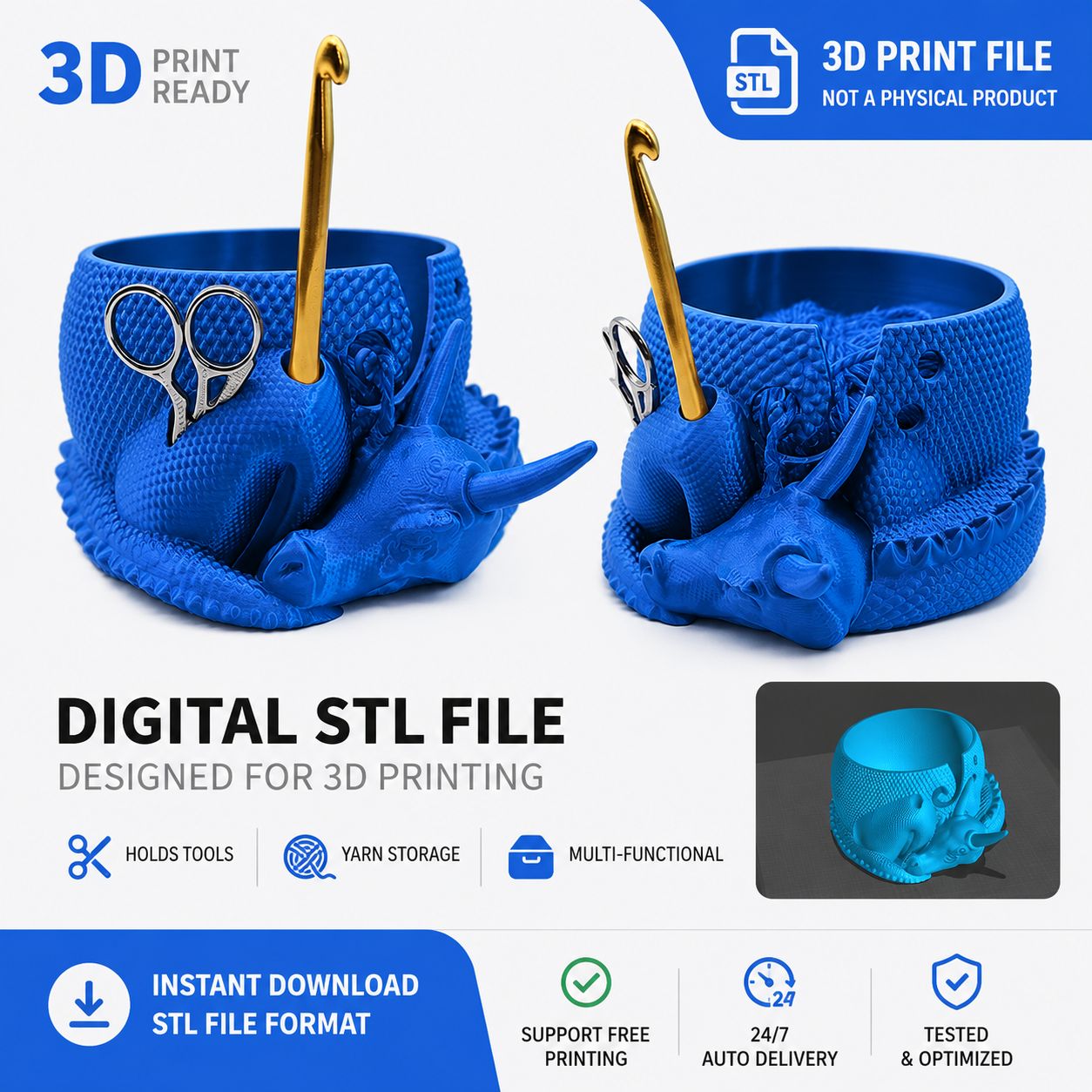 Stl files for 3D printing