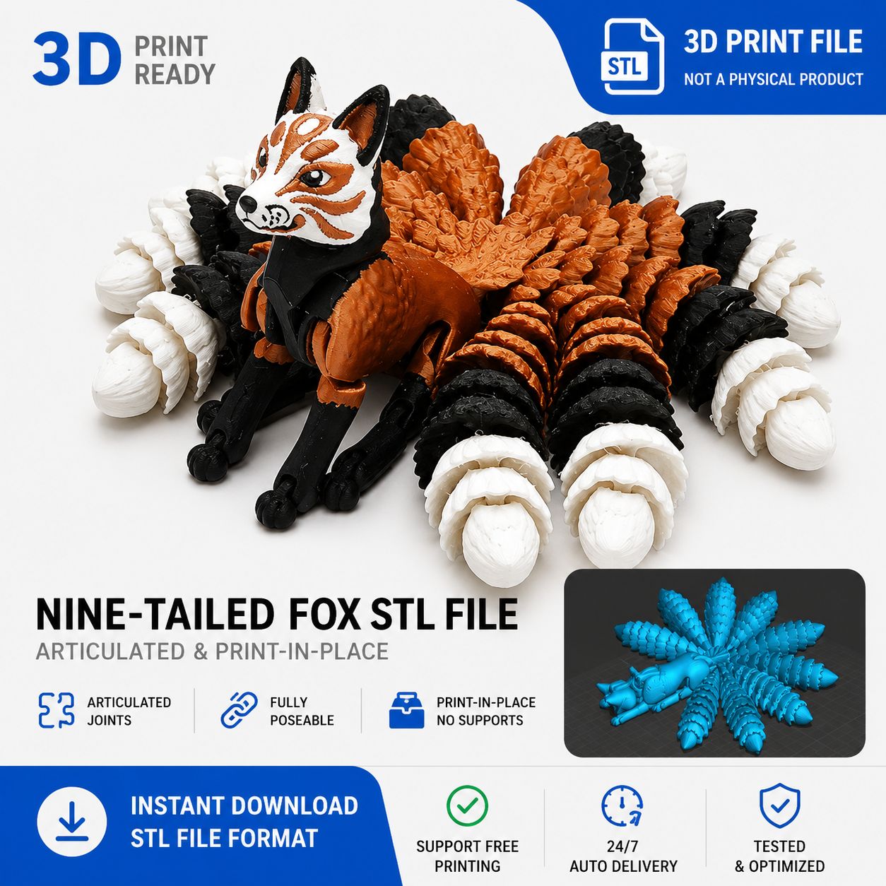 Stl files for 3D printing